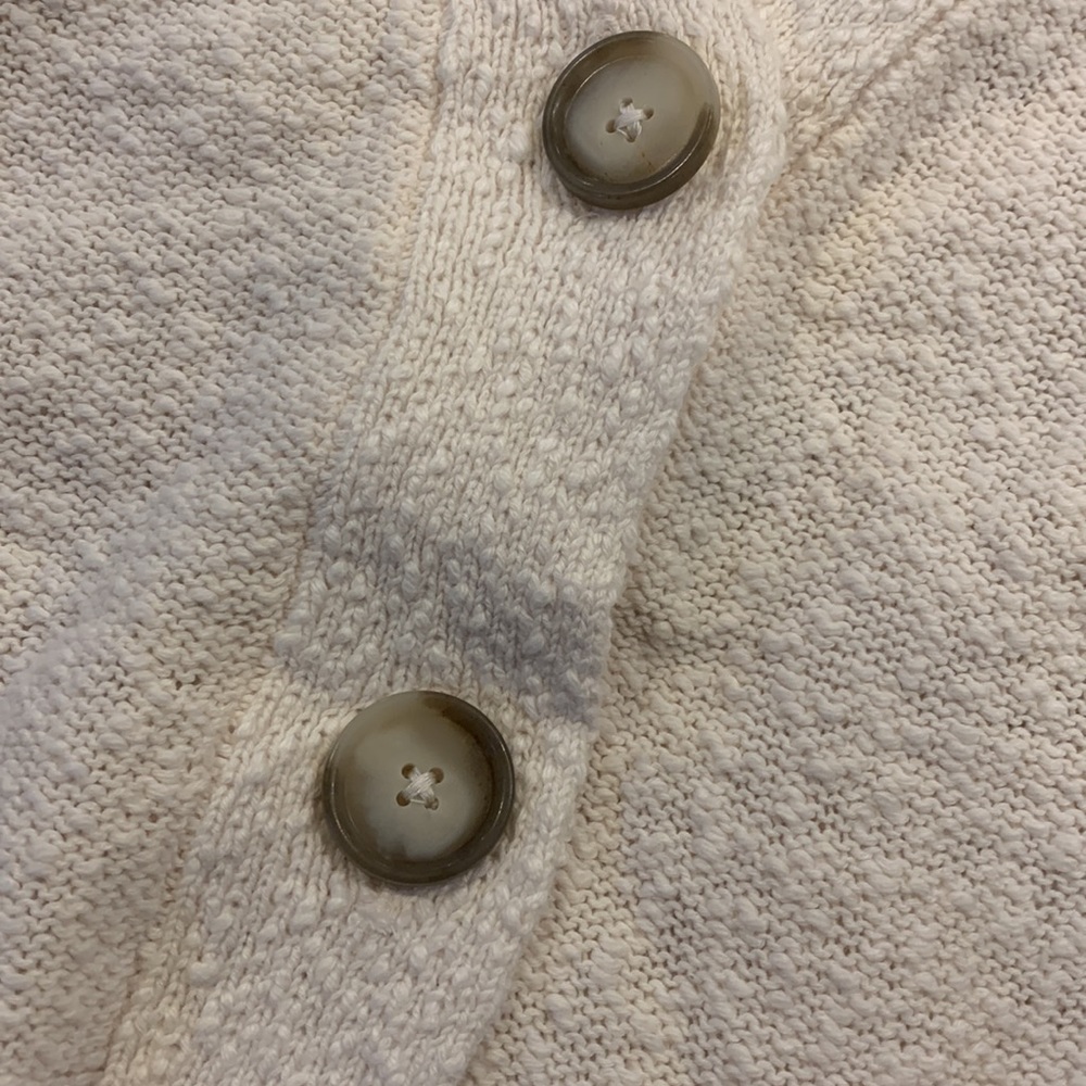 Slub Button Down Cardigan - Picture 6 of 9